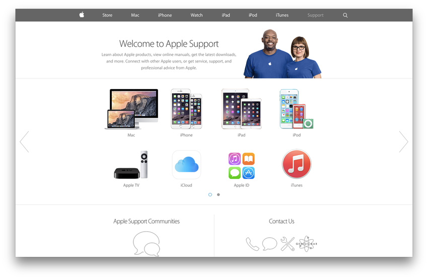 Apple Support 2012